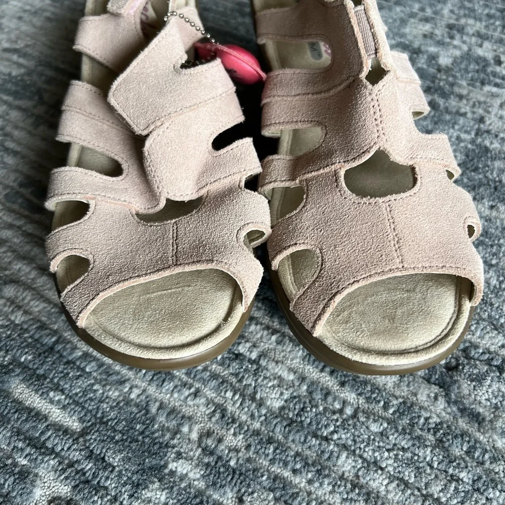 Skechers Pink  Wedge Sandals Comfort Design